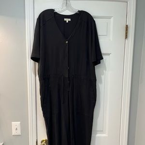 Whimsy and Row Black Jumpsuit